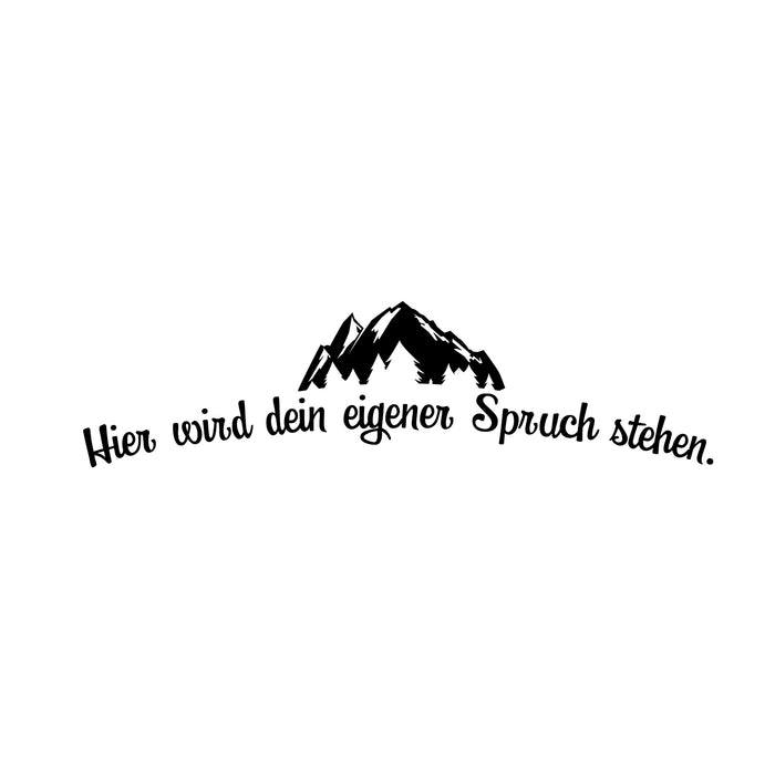 Spruch mit Grafik 1