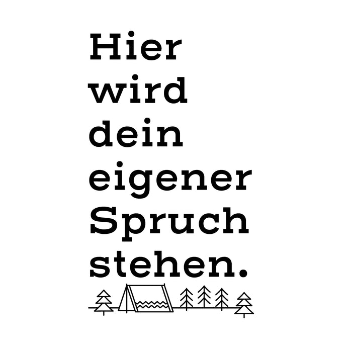 Spruch mit Grafik 2