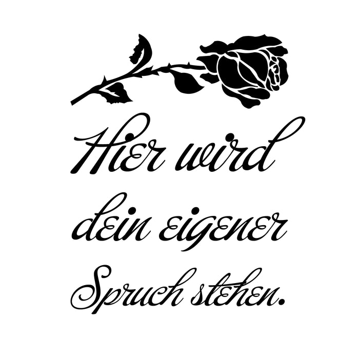 Spruch mit Grafik 4