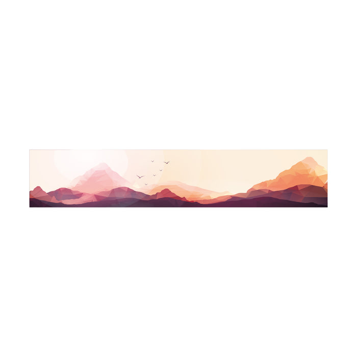 Landschaft Abendrot
