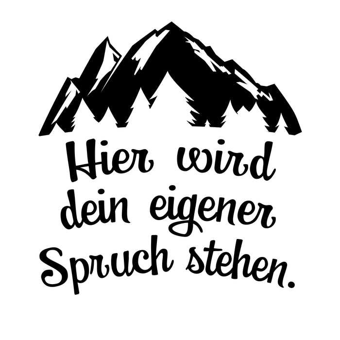 Spruch mit Grafik 1